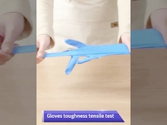 Blaues M L XL-Nitril-Wegwerfhandschuhe 100 PC packen sterile Handhandschuhe ein