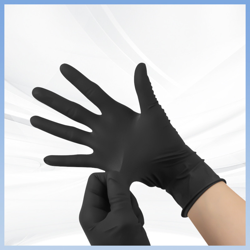 Latexhandschuhe mit anpassbarem Logo Einweg-Latexhandschuhe zur Reinigung und Zubereitung von Lebensmitteln