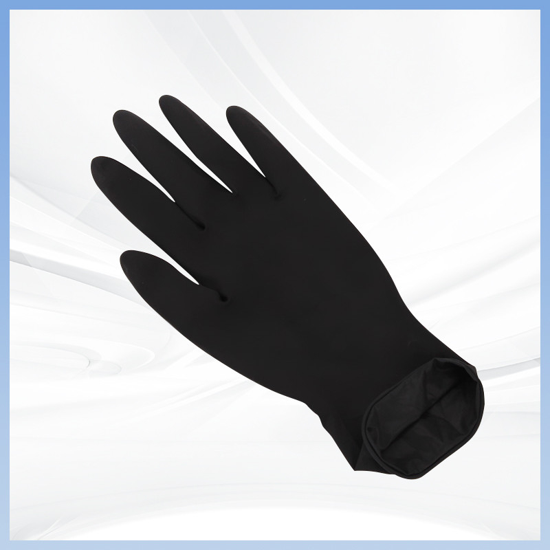 Anpassbares Logo Nichtmedizinische Pulverfreie Latexhandschuhe Einweg-Latexhandschuhe für Lebensmittel
